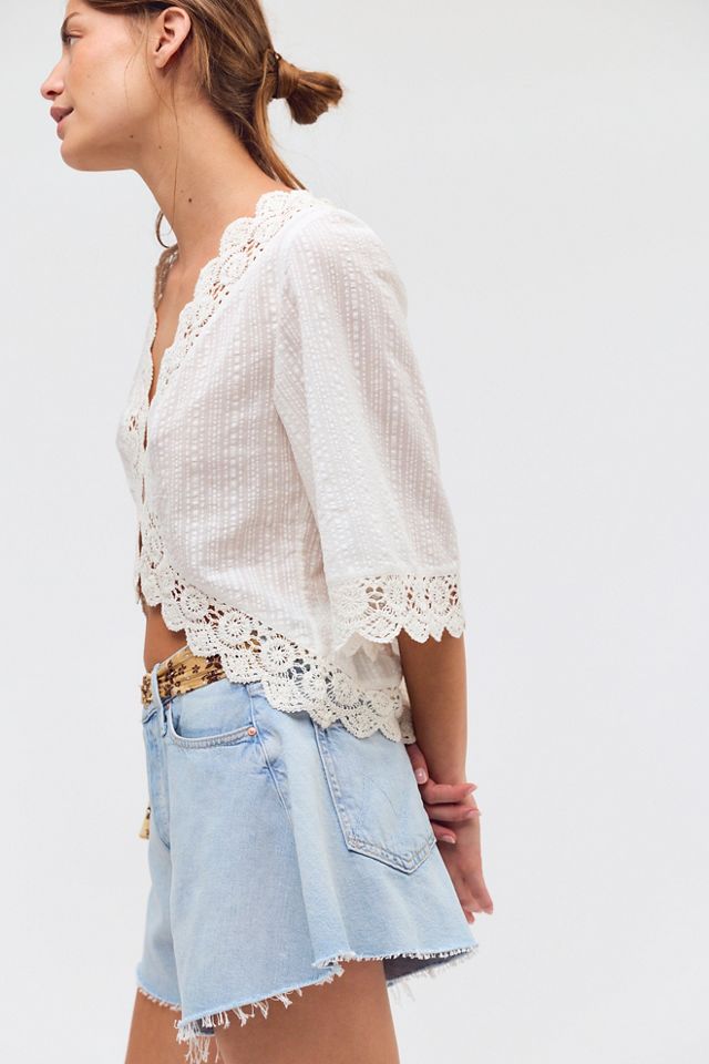 MOTHER The Flutter Short Fray Shorts #2