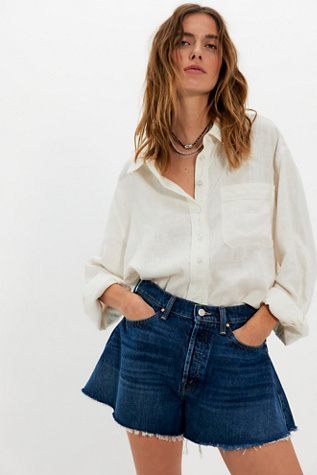 MOTHER The Flutter Short Fray Shorts