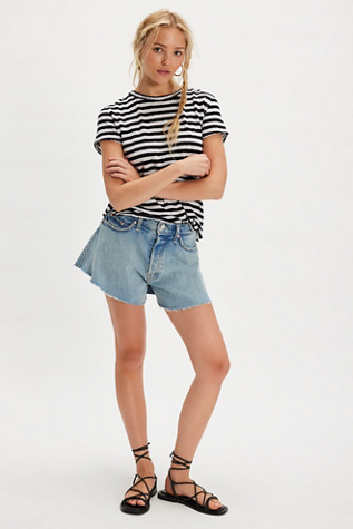 MOTHER The Flutter Short Fray Shorts
