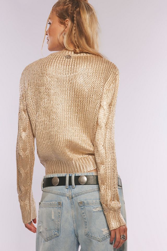 Diesel M-Miccha Cable Knit Sweater #1