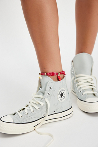 Chuck 70 Celestial Hi-Top Sneakers by Converse at Free People in Grey, Size: US 5.5 M