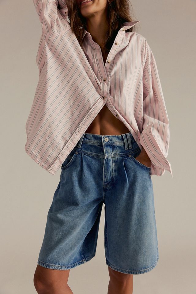 We The Free Interstate Slouchy Denim Shorts #2
