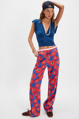 MOTHER The Let It Rip Maven Jeans at Free People in Red, Size: 28