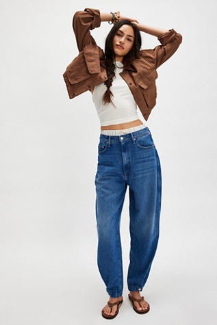 MOTHER The Chute Flood Jeans