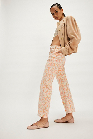 MOTHER The Mid-Rise Rambler Zip Jeans