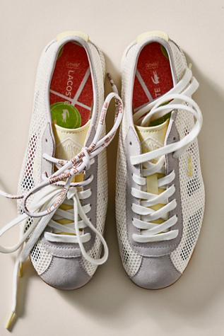 Lacoste For FP Mvmt Club Low Sneakers at Free People in Yellow, Size: US 8.5