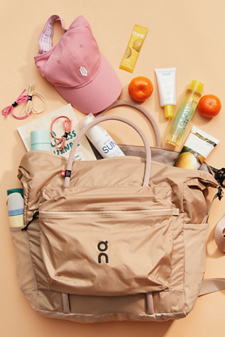 On Track Pack 35L Lite Tote at Free People in Sand