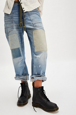 Dr. Martens 1460 Lace-Up Boots at Free People in Black, Size: US 9