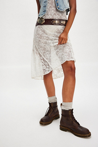 Dr. Martens 1460 Lace-Up Boots at Free People in Brown, Size: US 7