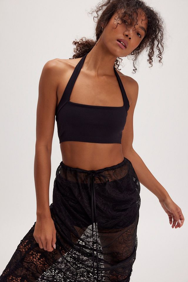 Margot Seamless Halter Bralette #1