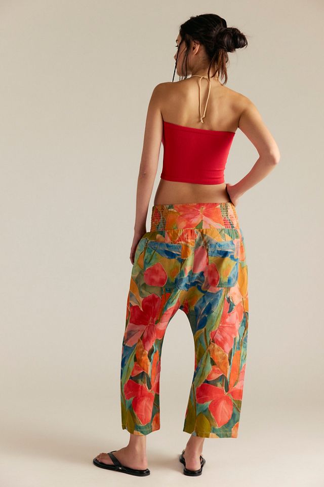 We The Free Lunan Printed Crop Harem Jeans #1