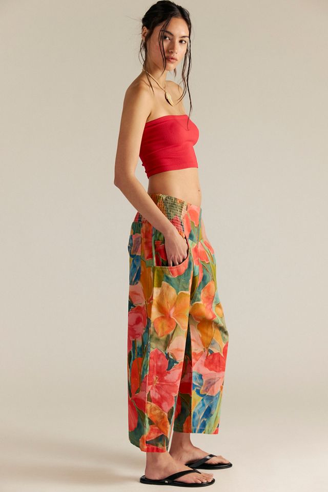 We The Free Lunan Printed Crop Harem Jeans #2
