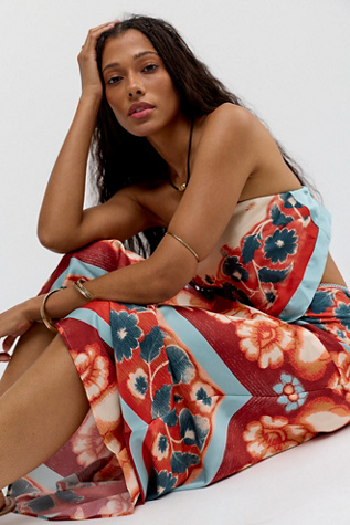 love this feeling maxi dress butter Dolce Life Backless Satin Maxi Dress Butter