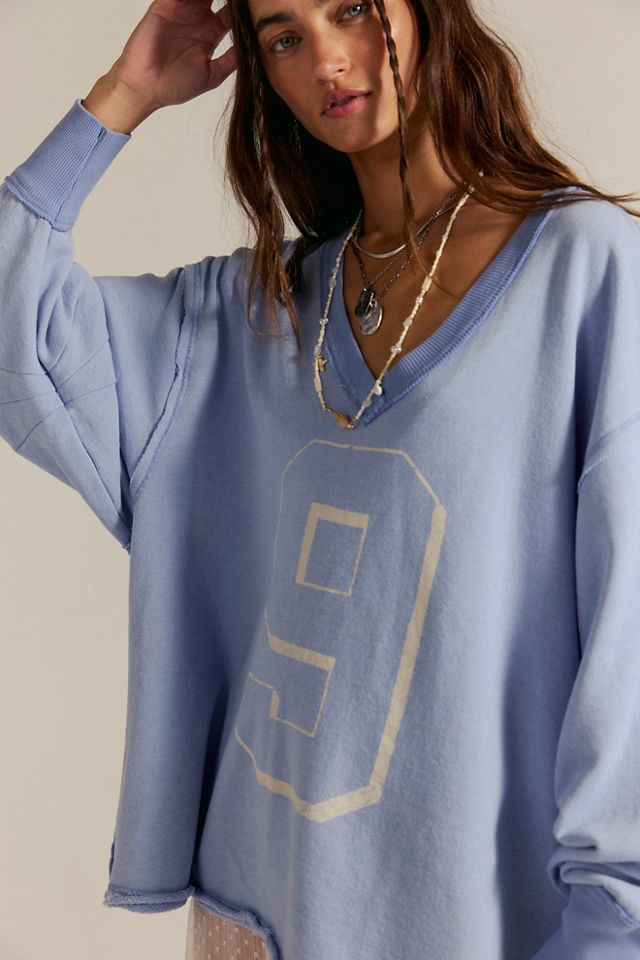 We The Free Venice V-Neck Graphic Sweatshirt