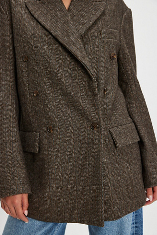 Denimist Peak Lapel Blazer