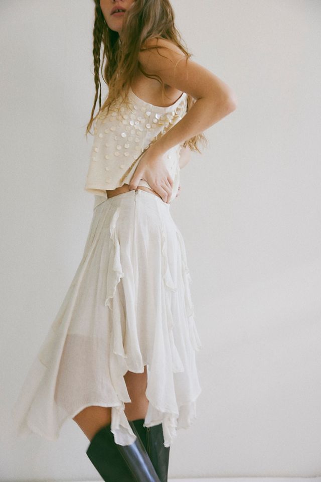 Jupe midi longueur genou Susanna #4
