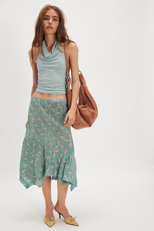 Bali Sweet Escape Skirt at Free People in Blue, Size: L