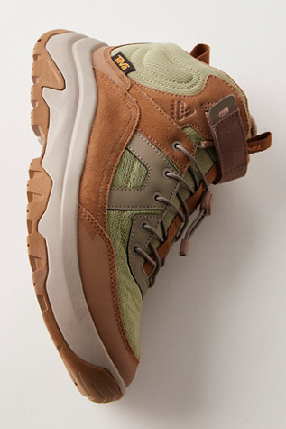 Teva Hurricane Daybreaker Mid Hiking Boots at Free People in Brown, Size: US 8