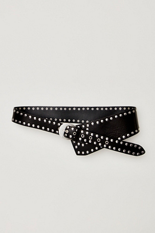 Jagger Hip Belt by Free People in Black, Size: S-M/P-M