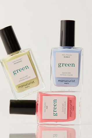 Manucurist Green Nail Polish at Free People in Blue