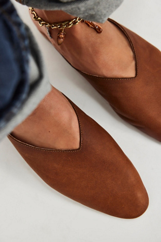 Easy Morning Mules by Free People in Tan, Size: US 7