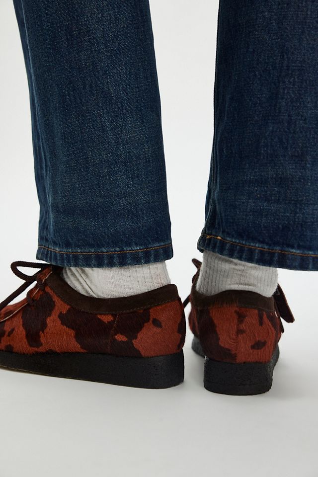 Clarks Cow Print Wallabees #2