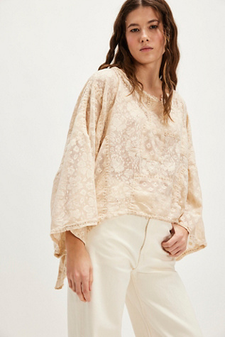 Magnolia Pearl Lace Top At Free People In Moon