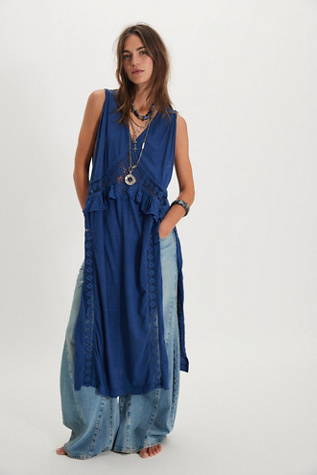 Haut Maxi Willow par Free People en Pageant Blue, pour femme