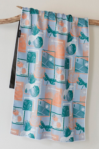 Nomadix X FP Movement Towel at Free People in Post Print