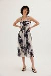Tessa Smocked Midi Dress
