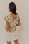 Kinsley Crochet Mini Dress
