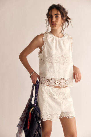Ashtin Set Dress by Free People in White, Size: M