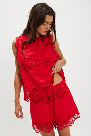 Ashtin Set at Free People in Flame Red, Size: Medium