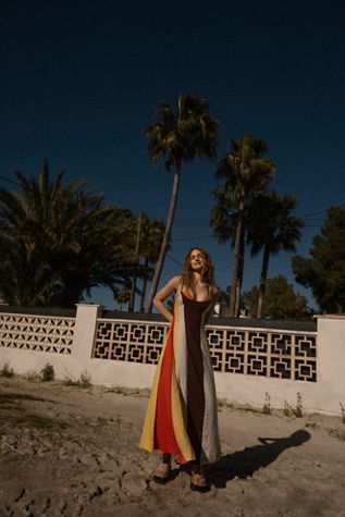 Damson Madder Simone Slip Midi Dress | Free People