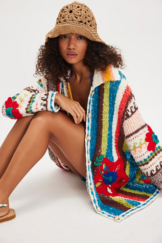 Terry Towel Cardi