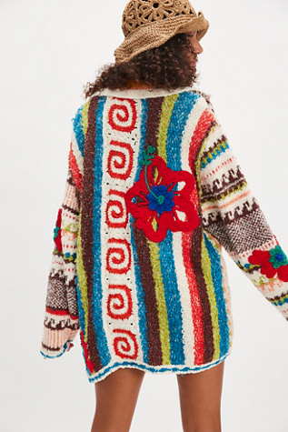 Terry Towel Cardi