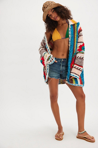 Terry Towel Cardi