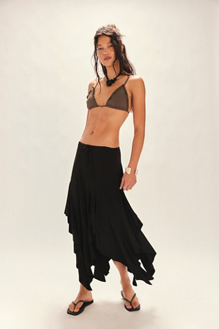 Allondra Skirt by free-est at Free People in Black, Size: XL