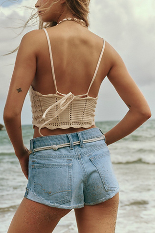 We The Free Cali Cuffed Shorties at Free People in Pacific Coast, Size: 31