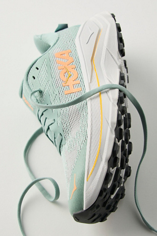 HOKA Challenger 8 Sneakers at FP Movement, Jade/Cosmic Grey, US 7.5