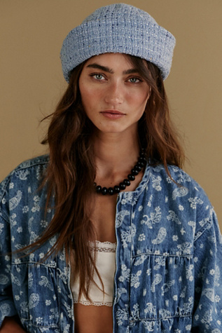 Sabina Semiprecious Stone Choker at Free People in Obsidian