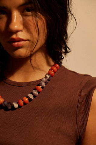 Sabina Semiprecious Stone Choker