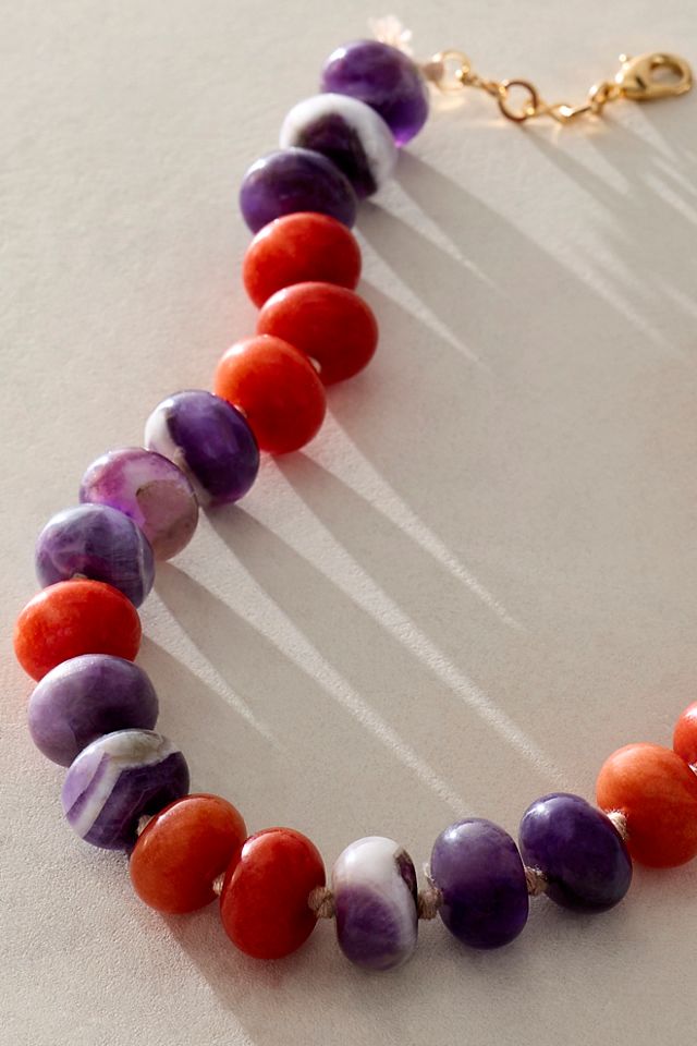 Sabina Semiprecious Stone Choker #2
