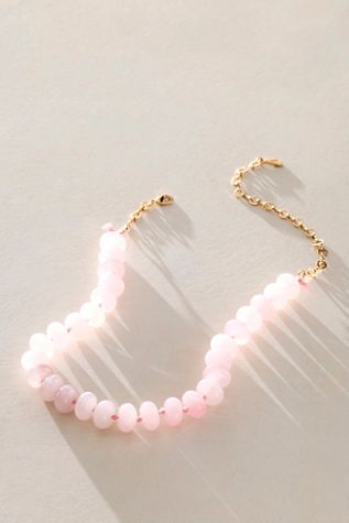 Sabina Semiprecious Beaded Stone Choker Necklace