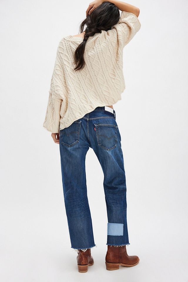 RE/DONE Levi's Patchwork Boyfriend Jeans #1