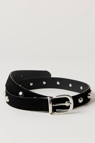 Patti Studded Suede Belt | Free People