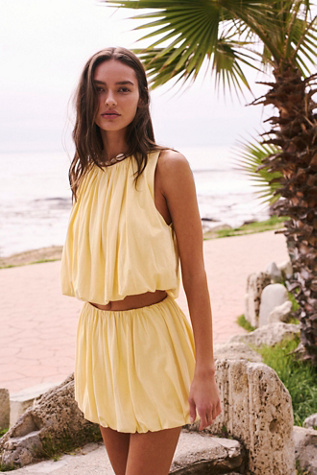 Lydia Co-Ord by free-est at Free People in Banana Cream, Size: Small