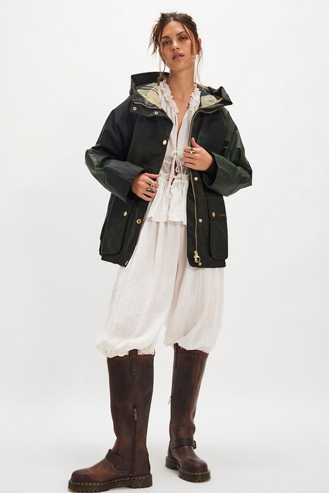 Barbour Keeley Waxed Jacket #2
