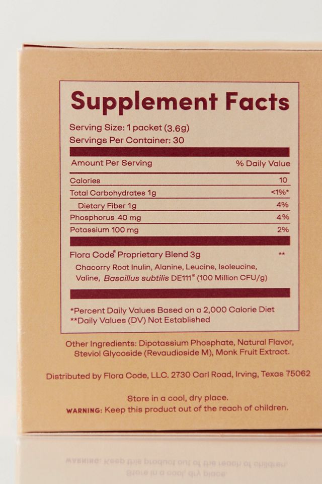 Flora Code Activated Probiotic Powder #3