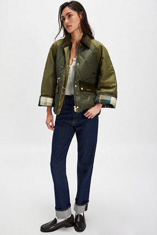 Barbour Martha Jacket at Free People in Green, Size: US 4